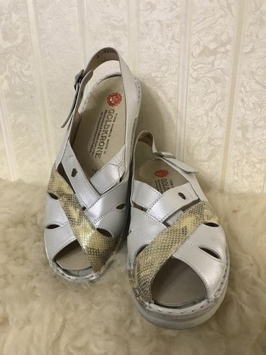 Women heels white leather - heels, 39