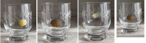 Großes glas echt kristall - 1,