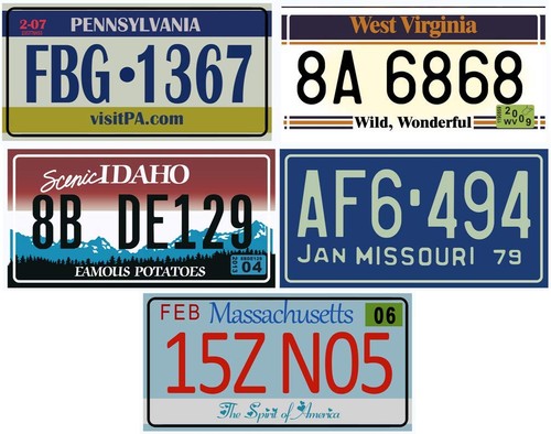 Los mit usa autokennzeichen - 5,