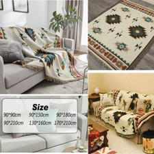 Ethnische Geometrie Aztec Navajo Decke Werfen Sofa 6-Größe Dekoratives Geschenk