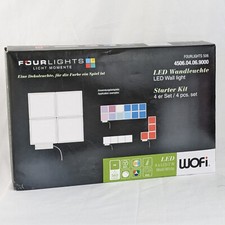 WOFI Four Lights || LED-Wandleuchte || LED-Panels || Starter Set || RGB || Panel