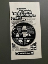 Neckermann Quartz-Uhren Quartz