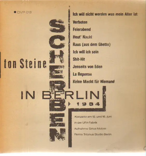 Ton steine scherben - ton,