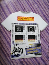 Scorpions Briefmarke Briefmarken T-Shirt White 