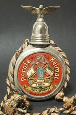 Alte antike Reservistenflasche