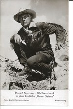 Winnetou - Pierre Brice - Stewart Granger - Rüdel Starpostkarte 4152 - Karl May