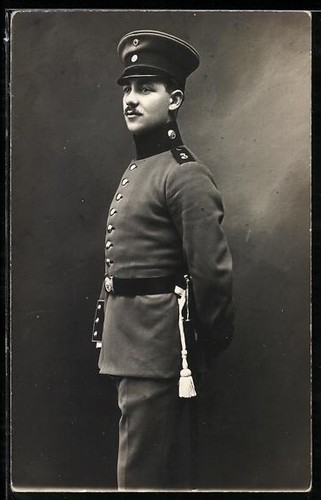 Foto gefreiter vom rgt nr - vom,