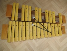 chromatisches Xylophon, SONOR, 2 Oktaven, Tenor-Alt, 2 Korpusse, inkl 2 Schlägel