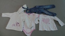 4tlg baby bekleidungset - baby, paket
