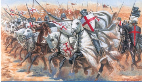 Italeri templerritter bausatz - italeri,