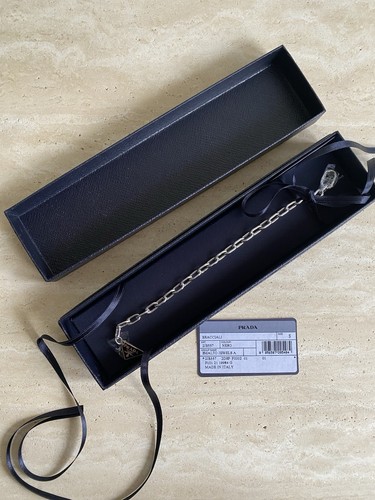 Prada silber kette armband - kette, mit