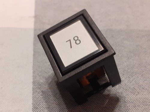 Thorens 126 speed button - speed,