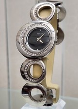 SEKSY by Sekonda Damenuhr silberfarbene Edelsteinkristalle, funktioniert UVP 89£ (4