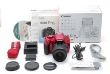 US Versteuerte Canon EOS Kiss X50 / Rebel T3 1100D Kamera mit EF-S 18-55mm IS II