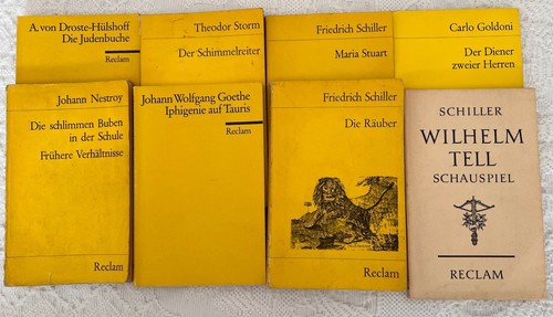 Reclam hefte schullektüre - reclam,