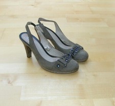 schöne EYE Slingpumps Echtleder High-Heel Pumps Gr. 36