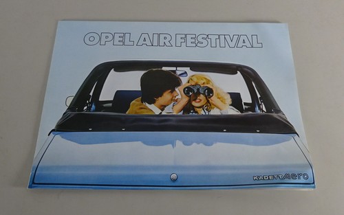 Prospekt broschüre opel - broschüre,