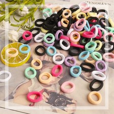 300 Stück Bunte Haargummis