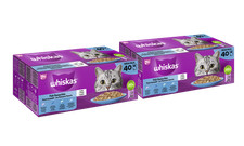 80x85g Whiskas Katzenfutter