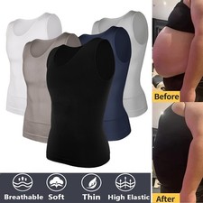 Herren Mieder Unterhemd Body