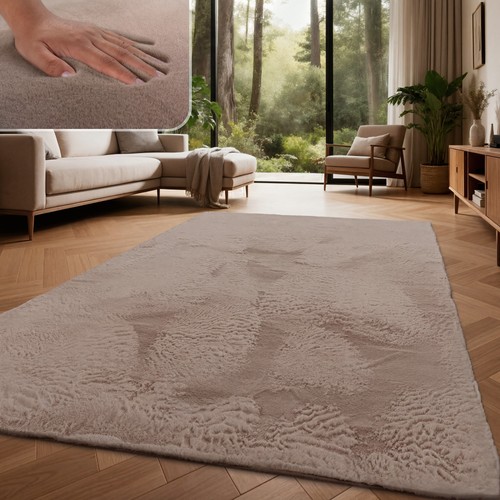 Teppich wohnzimmer hochflor - teppich,