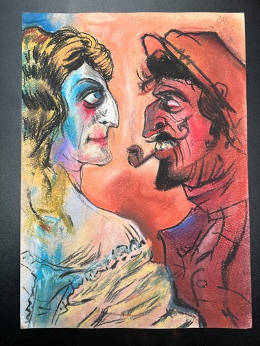 Otto dix zeichnung auf papier - otto,