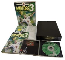 Anstoss 3 - der Fußballmanager PC Spiel in Big Box mit Anleitung