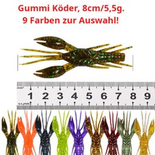 Gummiköder, 4er , Drop Shot