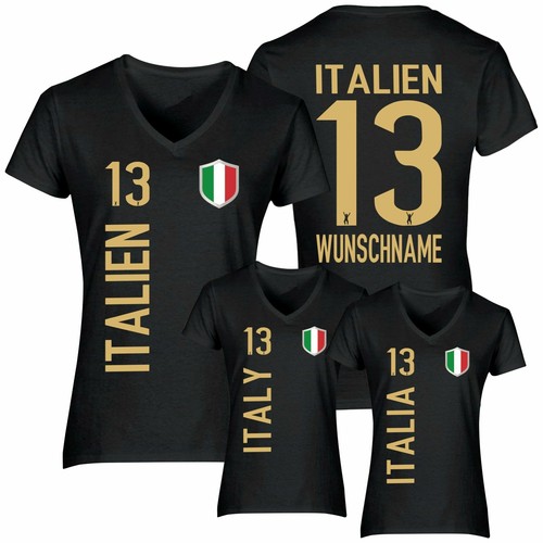 Fanshirt italien trikot damen - italien,