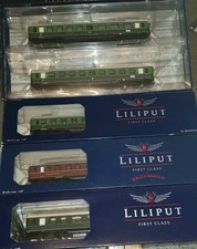 5 Liliput H0 Personenwagen