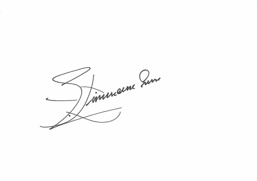 Autogramm egon zimmermann - egon,