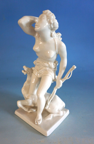 Nymphenburg figur diana - figur, mit
