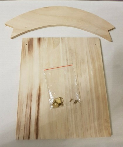 Set holz dekoschild - er, zum