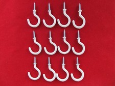 Schraubhaken weiß Haken 6cm