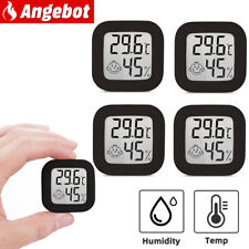 4x Digital Hygrometer Mini Thermometer LCD Temperatur Luftfeuchtigkeitsmessgerät