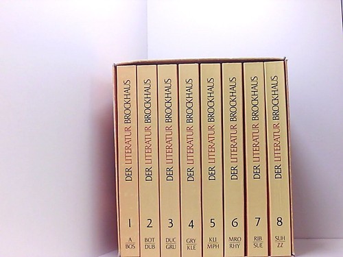 Der literatur brockhaus 8 - der, in