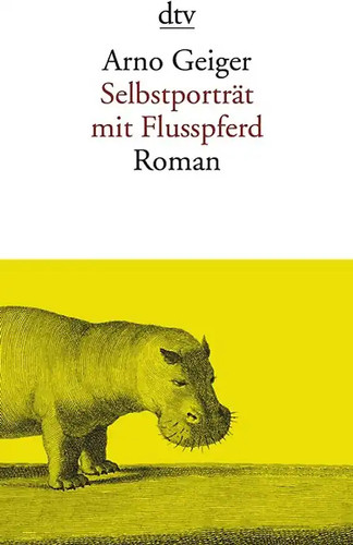 Selbstporträt mit flusspferd - selbstporträt,