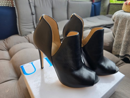 Guess peeptoe stiefeletten - guess,