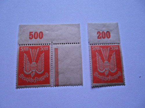 Alte briefmarke - , dr