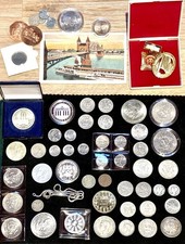 Sammlung von Münzen /