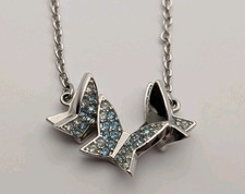 Swarovski Idyllia Lilia Halskette Schmetterling Blau