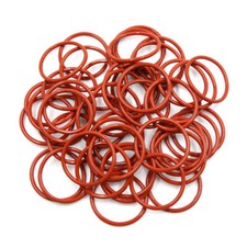 50pcs Silicone Rubber O-Ring