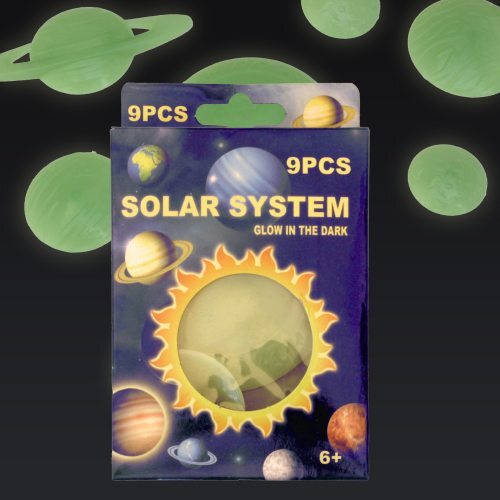 Sonnensystem glow the dark - glow,