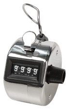 ➡️ Mechanischer Handzähler McPower 0-9999 Schrittzähler Counter Klicker Zähler