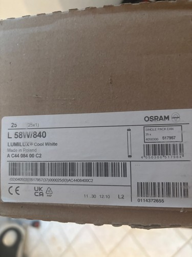 25x osram leuchtstofflampe - osram,