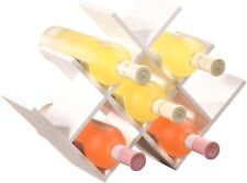 Kesper |Weinregal, Material: Faserplatte, Maße: B: 46,5 x T: 12 x H: 30 cm,