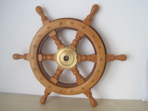 Maritimes schiffssteuerrad ø - ,