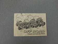 AUTOS: Off Road D 1987 - Modell 2