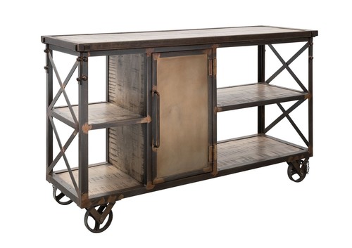 Servierwagen auf rollen - auf, 4