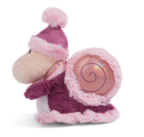 Schnecke kuscheltier 22cm pink - schnecke,